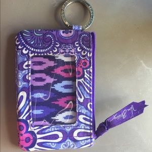 Vera Bradley ID Keychain Wallet